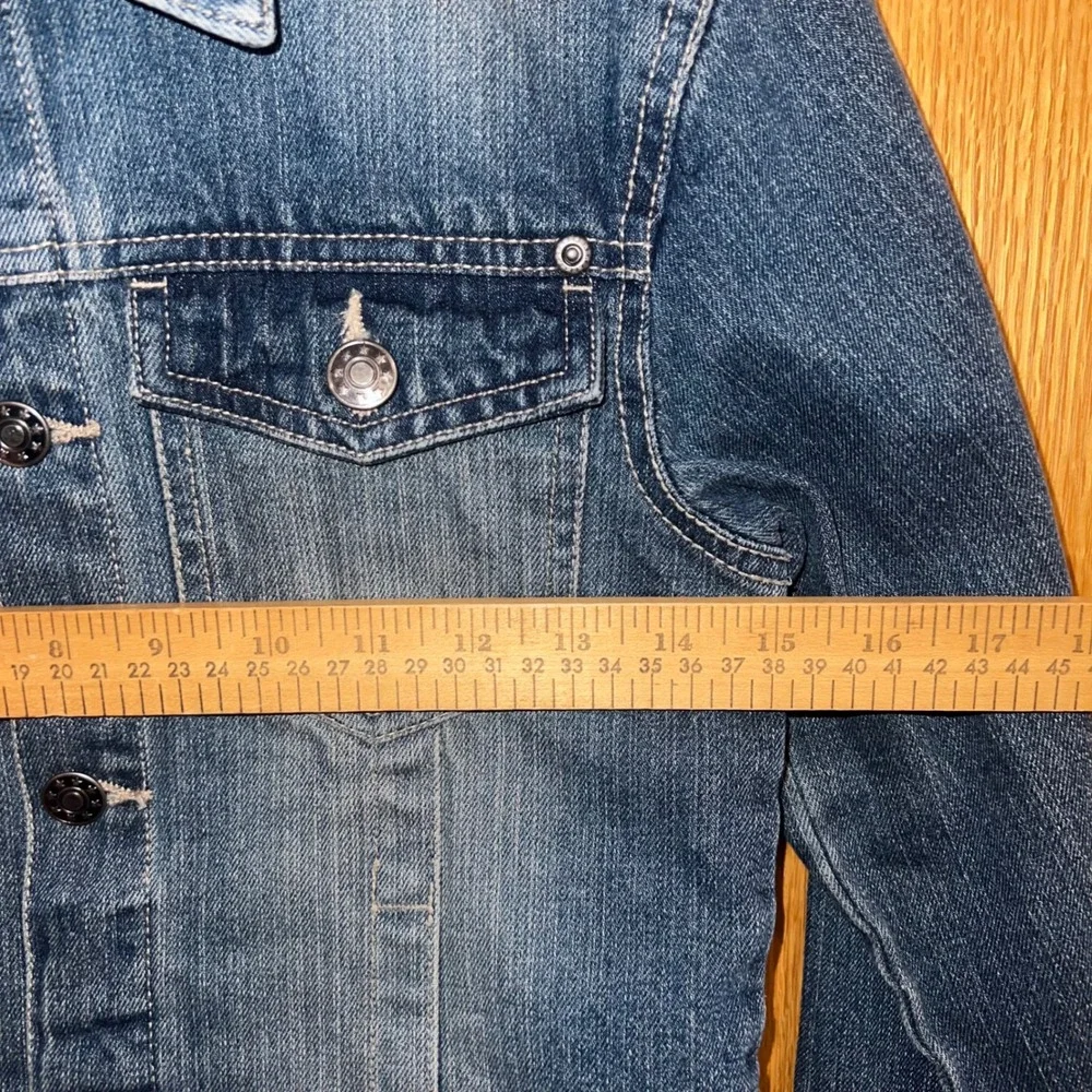 Hot & Spicy Denim Jacket Kids 134/140 Blue West Camp Blue Tigers 1472982